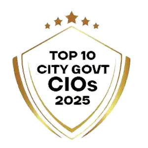 Top 10 City Govt CIOs - 2025